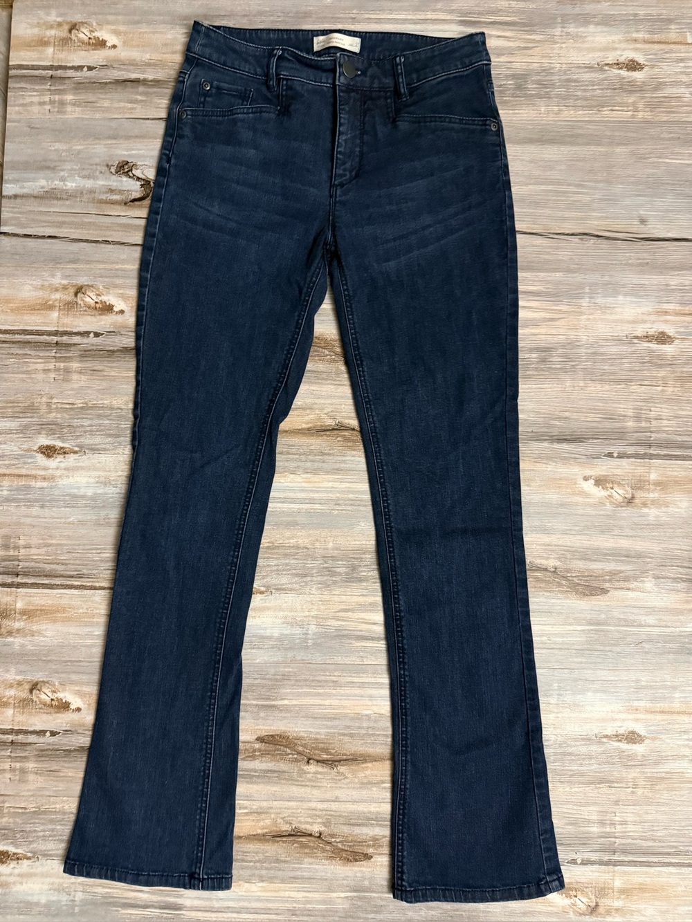 J. Jill Jeans Women’s 2 Barely Boot Cut Smooth Fit Dark Blue